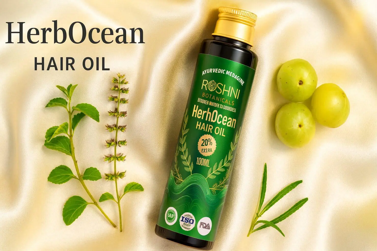 HerbOcean Hair Oil: An Ayurvedic Way to Bring Back Life to Damaged Hair